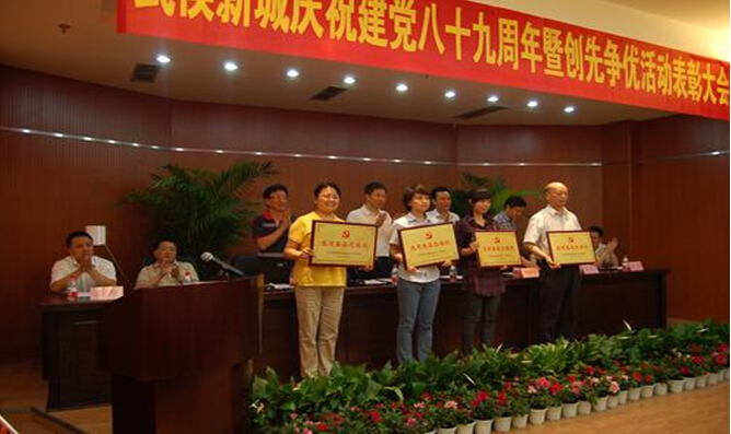 万搏（中国）万搏集团被评为“先进基层党委组织”