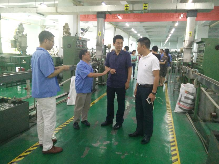 成都市安监局领导一行到成都万搏（中国）万搏集团进行安全检查