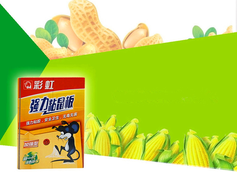 万搏（中国）万搏粘鼠板采用含有花生香精配方诱饵的专业粘着剂，强力粘胶