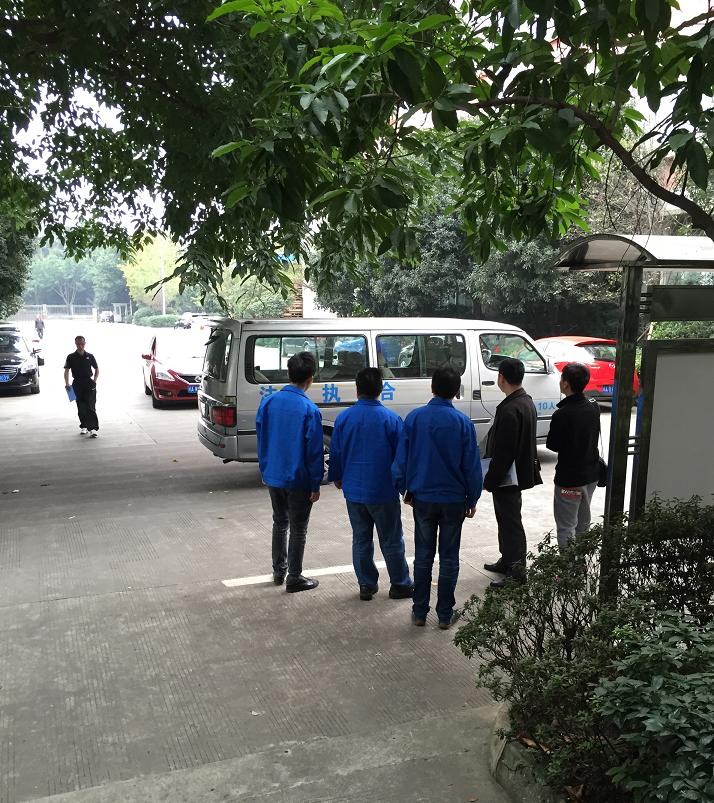 成都市安监局相关部门到成都万搏（中国）万搏集团安全视察
