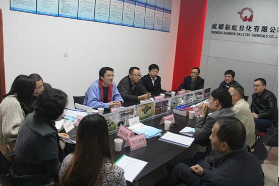 万搏（中国）万搏日化公司工会向市领导汇报厂务公开民主管理工作情况