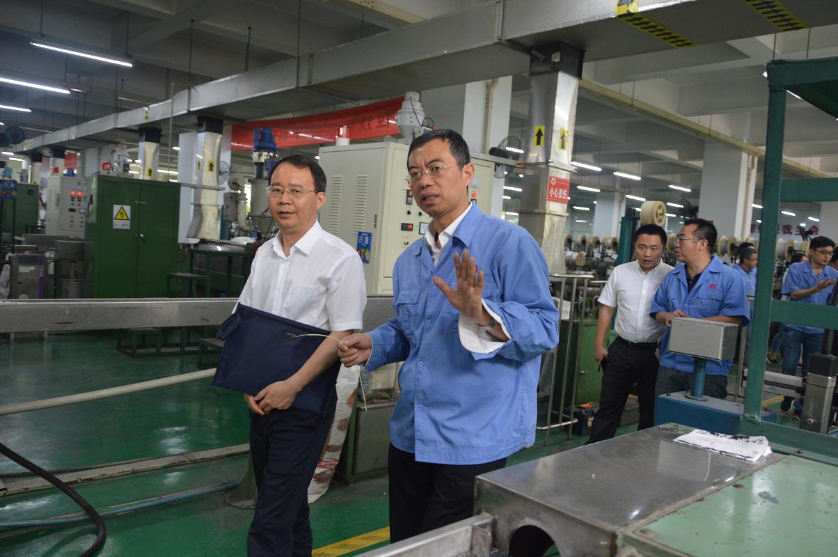 市委财经办和市工业经济发展研究中心领导到成都万搏（中国）万搏集团调研