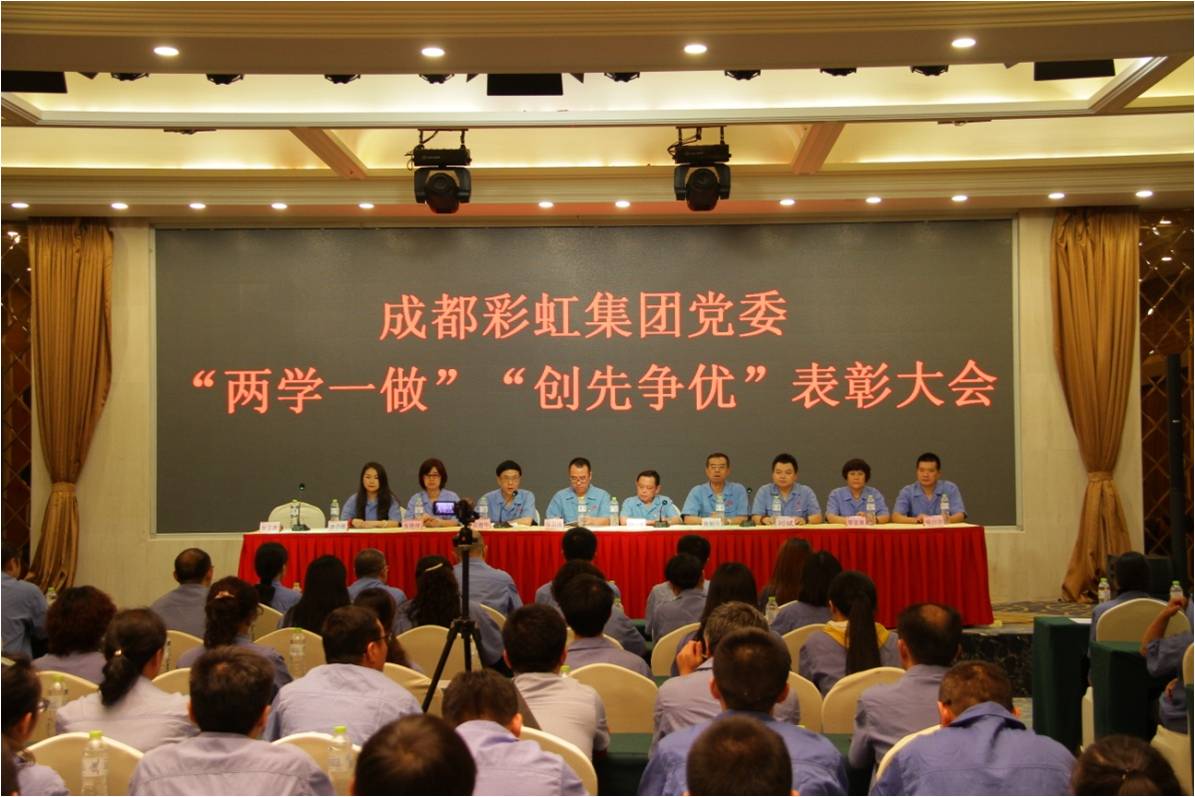 成都万搏（中国）万搏集团党委召开“两学一做”“创先争优”表彰大会