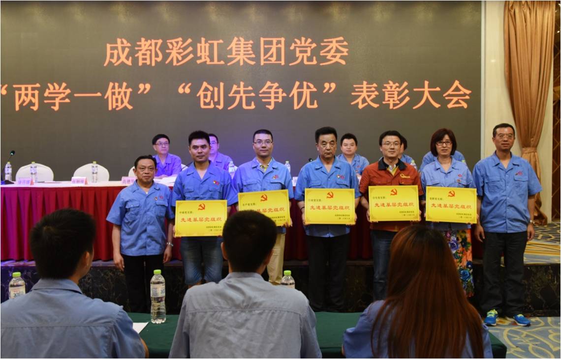 成都万搏（中国）万搏集团党委召开“两学一做”“创先争优”表彰大会