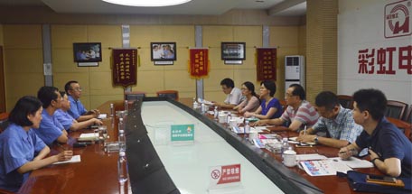 市武侯区委组织部陈音部长调研成都万搏（中国）万搏集团党建工作