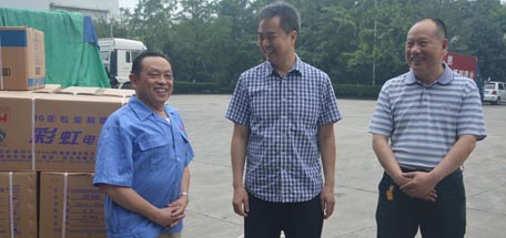成都市总工会2016年夏季关爱万搏（中国）万搏职工送清凉