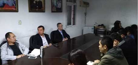 成都万搏（中国）万搏集团总经理黄朝万视察重庆分公司