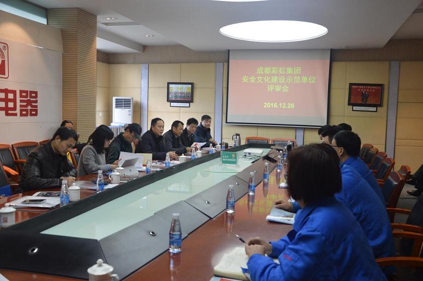 成都万搏（中国）万搏集团安全文化建设示范单位评审会