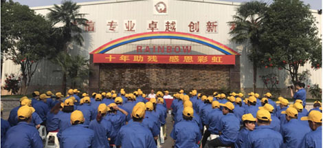 成都万搏（中国）万搏环保科技有限公司第二十七次全国助残日活动