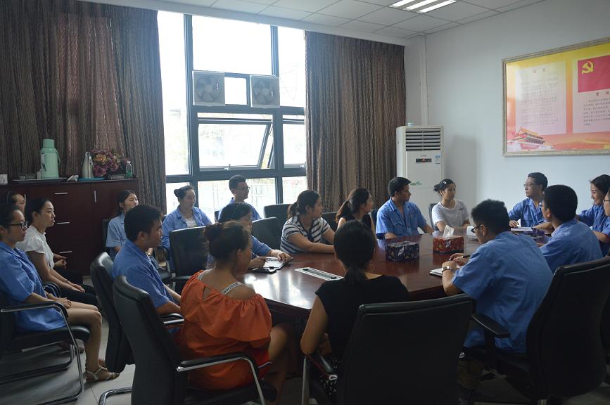 成都万搏（中国）万搏集团团委和生产党支部举行“倾听青语”团员青年对话活动