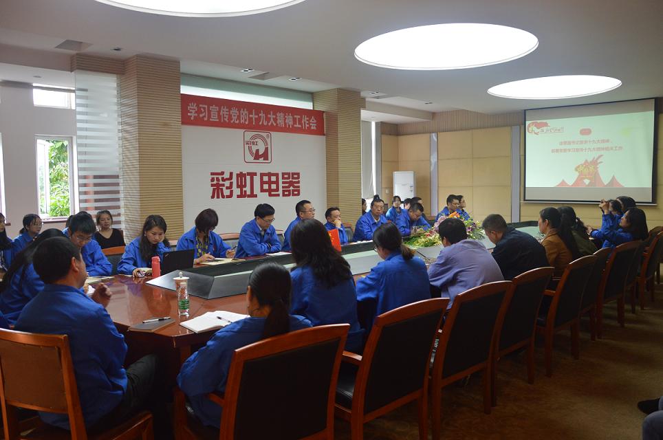 成都万搏（中国）万搏集团党委召开学习宣传党的十九大精神工作会