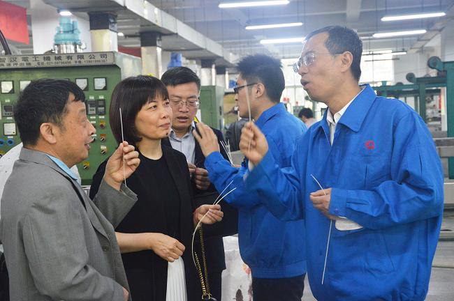 张家港市委统战部领导到成都万搏（中国）万搏集团作知识产权专题调研工作