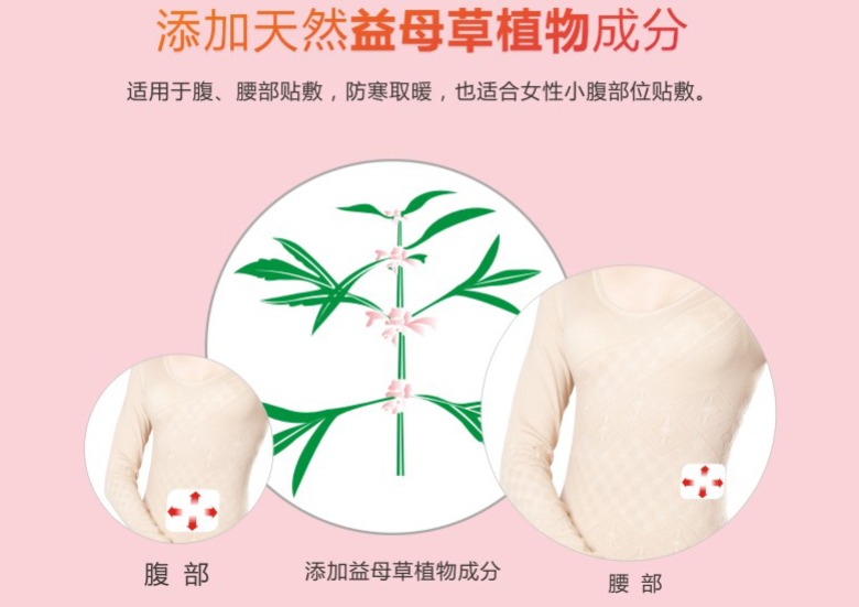 万搏（中国）万搏暖腹贴适用于腹部，腰部等部位