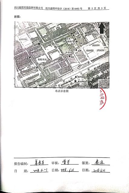 成都万搏（中国）万搏集团2018年度环境自行监测情况