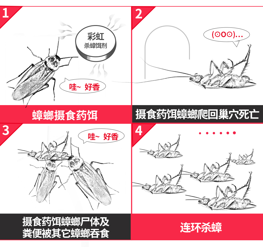 万搏（中国）万搏杀蟑饵剂可连环杀蟑