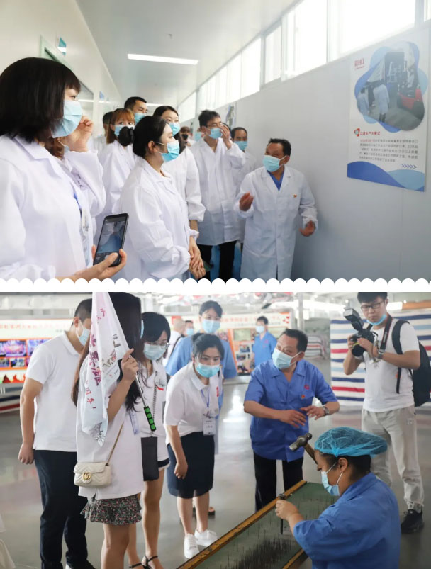 成都万搏（中国）万搏集团新津基地迎来了36位最美逆行抗疫英雄