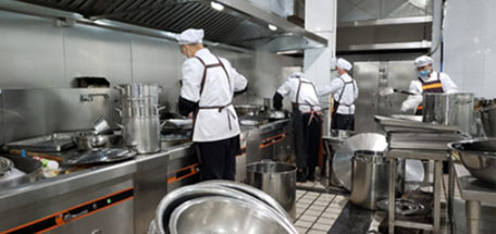 万搏（中国）万搏集团后勤食堂开展爱国卫生大扫除活动