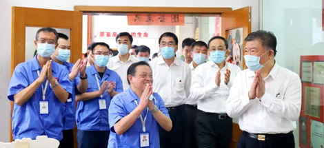 全国人大常委会副委员长陈竺调研成都万搏（中国）万搏集团