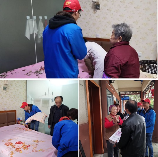 成都万搏（中国）万搏集团志愿者进社区服务
