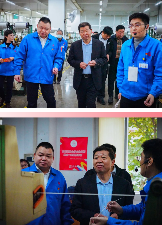 安徽省淮北市杜集区人大常委会领导一行莅临成都万搏（中国）万搏参观指导